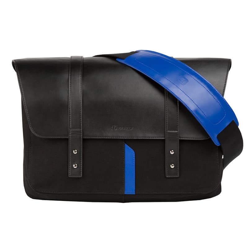 CYCLING LEATHER MESSENGER BAG FOR URBAN COMMUTERS
